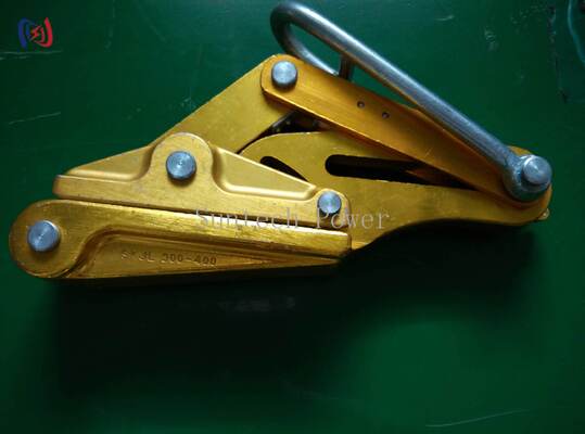 Aluminum Alloy Come Along Clamp with 13-26mm Jaw Opening and 10-30KN Rated Load for Transmission Line Stringing