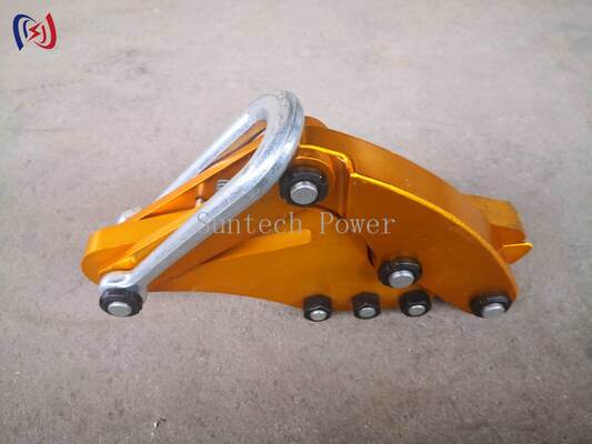 Aluminum Alloy Come Along Clamp with 7-80KN Rated Load and 14-48mm Max Open for Transmission Line Stringing