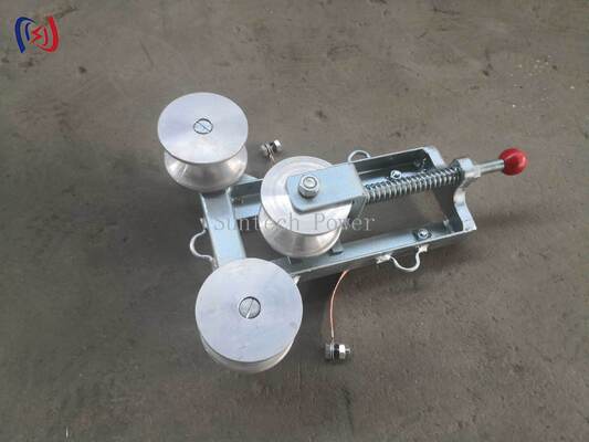 Conductor Grounding Block 50mm Bottom Diameter for Induced Electricity Removal with 100A Max Current
