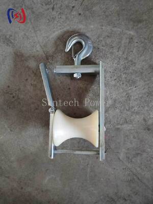 Conductor Stringing Block 200mm Max Cable 5KN Rated Load for Overhead Line Work