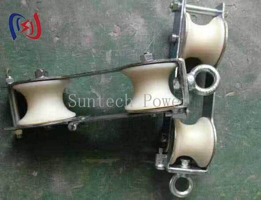 OPGW Stringing Block with 2KN Rated Load for Fiber Optic Cable Installation and Double Sheave Design