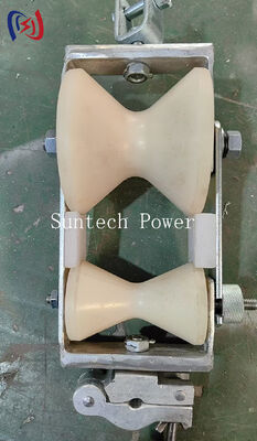 OPGW Stringing Block with 2KN Rated Load for Fiber Optic Cable Installation and Double Sheave Design