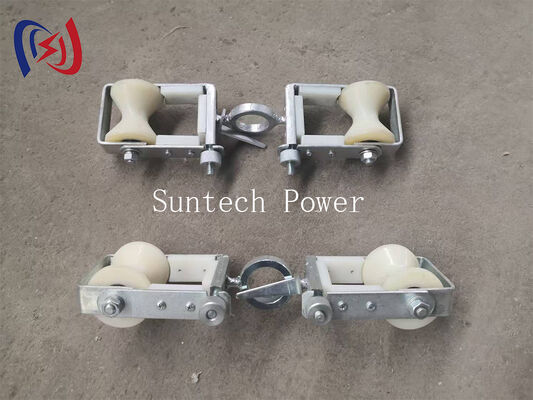 OPGW Stringing Block with 2KN Rated Load for Fiber Optic Cable Installation and Double Sheave Design
