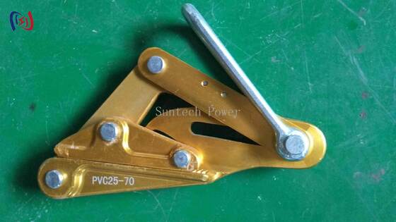 Aluminum Alloy Insulated Conductor Gripper 10-30KN Come Along Clamp for Overhead Line Stringing