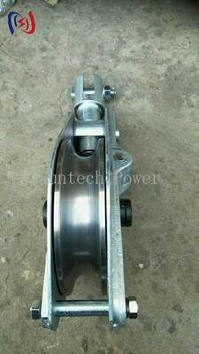 10-200KN Rated Load Hoisting Tackle with Aluminum Alloy Frame and MC Nylon Sheave for Power Construction