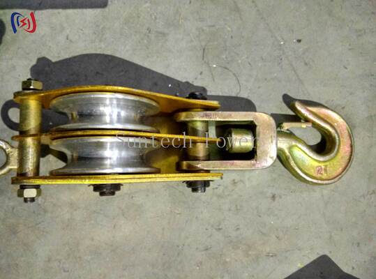 Durable Cast Steel Lifting Block with 10KN to 150KN Rated Load and Multi-Sheave Options for Heavy-Duty Hoisting