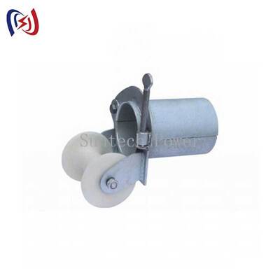 80-200mm Lockable Corrosion Resistant Cable Roller Pulley for Tube Entrance Protection