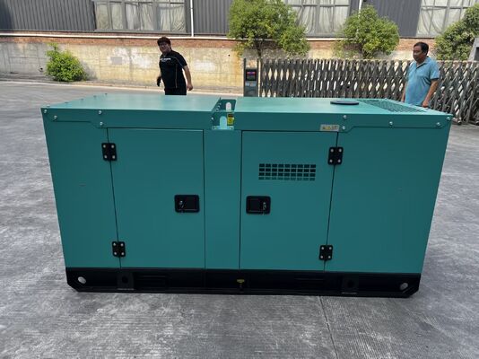 Portable Diesel Generator with Soundproof Canopy Design, Stable Voltage Output, and Low Fuel Consumption for Construction Sites
