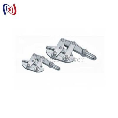 SKG Heavy Duty Come Along Clamp 50-200KN for Anti-Twist Steel Rope 11-30mm Wire Gripper