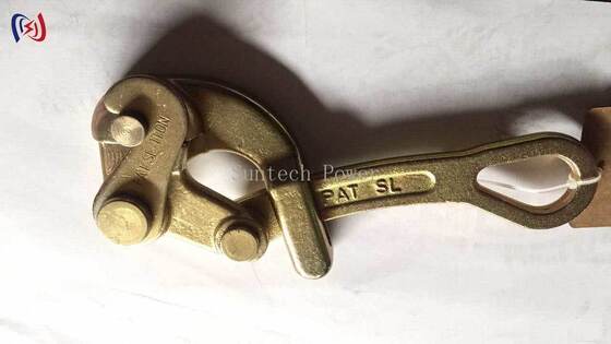 Universal Wire Rope Gripper Come Along Clamp with 10-30KN Rated Load for 4-32mm Wire Diameter Forged from Alloy Steel