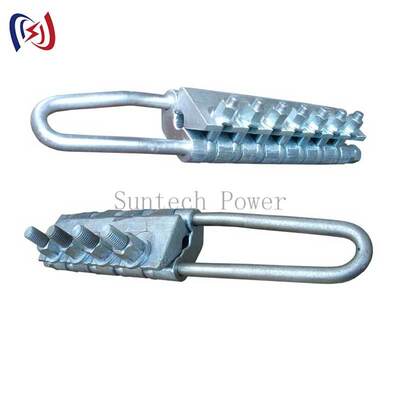 Bolt Type Anti-Twist Steel Rope Gripper Come Along Clamp with 20-100KN Rated Load for 7-24mm Diameter Ropes