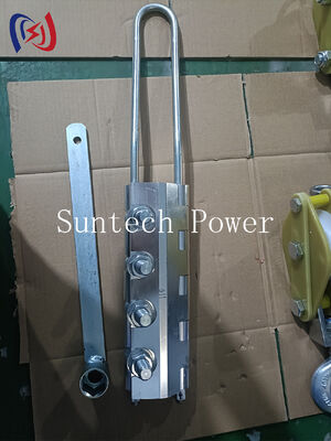 Bolt Type Anti-Twist Steel Rope Gripper Come Along Clamp with 20-100KN Rated Load for 7-24mm Diameter Ropes