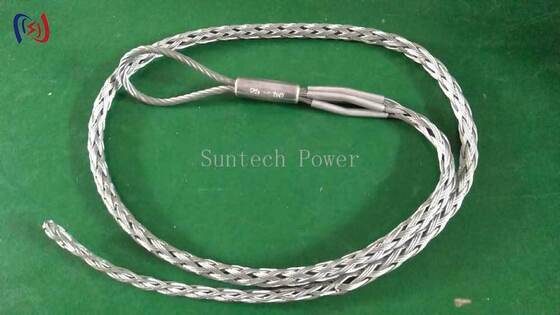 Cable Mesh Sock Joints with 10-30KN Rated Load and 360° Uniform Grip for Transmission Line Terminations with Hot-Dip Galvanized Coating