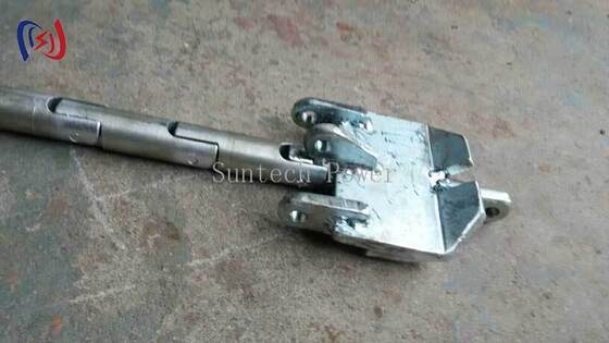 Head Board for Three Bundle Conductor with 100-180KN Rated Load High-Grade Aluminum Alloy and Anodized Surface Treatment