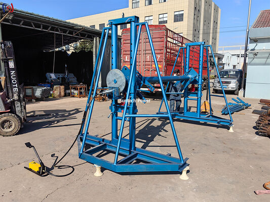 Hydraulic Conductor Drum Stand SI-30 Model 300KN Load 5000mm Cable Reel Capacity