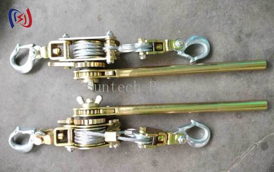 Ratchet Wire Tightener with 10-30KN Rated Load and 1200-1500mm Tight-Line Length Featuring Forged Steel Gears