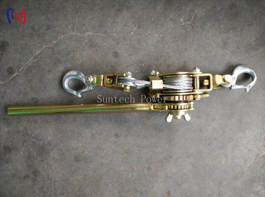 Ratchet Wire Tightener with 10-30KN Rated Load and 1200-1500mm Tight-Line Length Featuring Forged Steel Gears