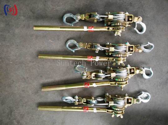 Ratchet Wire Tightener with 10-30KN Rated Load and 1200-1500mm Tight-Line Length Featuring Forged Steel Gears