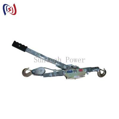 Ratchet Lever Hoist 10-40KN with Lever-operated Ratchet and Automatic Braking System for Power Line Construction