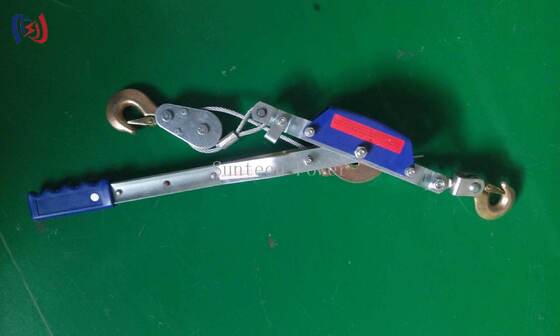 Ratchet Lever Hoist 10-40KN with Lever-operated Ratchet and Automatic Braking System for Power Line Construction