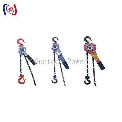 Heavy Duty Chain Hoist 5-90KN Manual Chain Block with Automatic Brake for Power Line Installation
