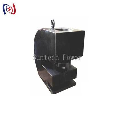 500KN Hydraulic Hole Punch Machine with 20CrMnTi Forged Steel Body and 115mm Throat Diameter Busbar Puncher