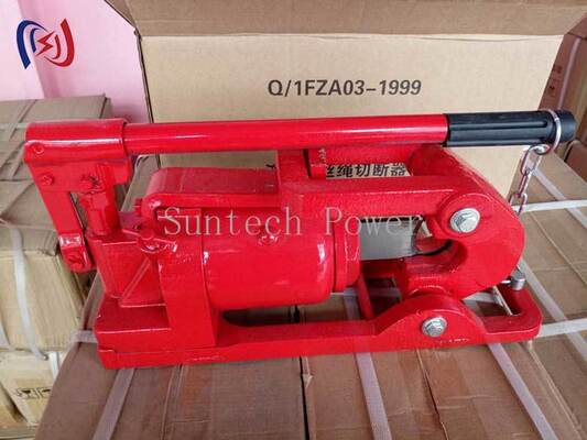 QY-48 Hydraulic Steel Wire Rope Cutter 200KN 10-48mm Hydraulic Wire Rope Cutter for Guy Wire