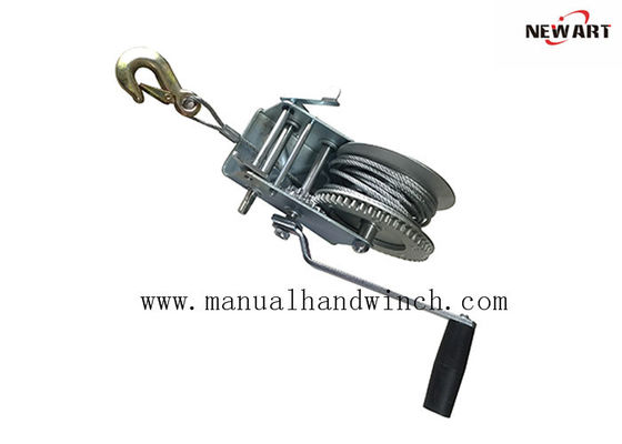 2500lbs Heavy Duty Hand Winch , General Purpose Winch For lifting / Boat Trailer