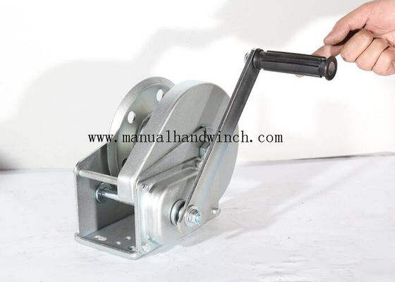 Self Locking Screw Ss 304 2600lbs Manual Hand Crank Winch