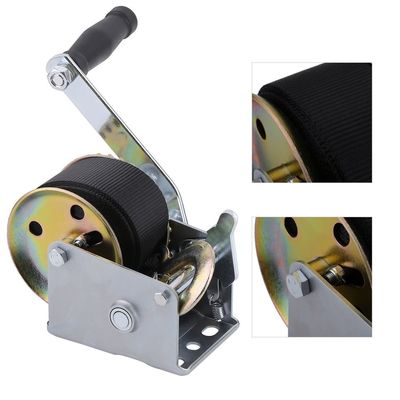 600Lb Manual Hand Crank Winch
