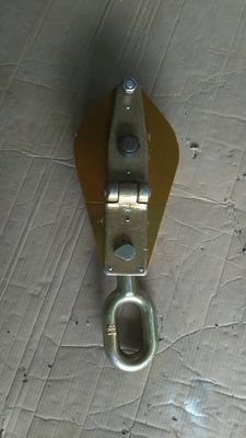 Aluminum Sheave Hoist Tackle 100KN Conductor Stringing Tools