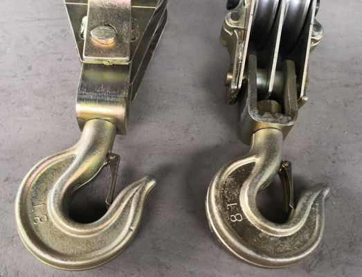 Open QHS Double Sheave Pulley Block 10T Conductor Stringing Tools