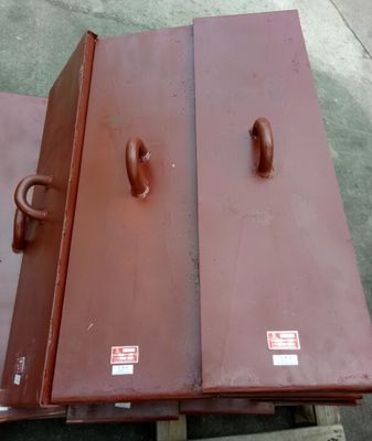 Stringing Metal Ground Anchors