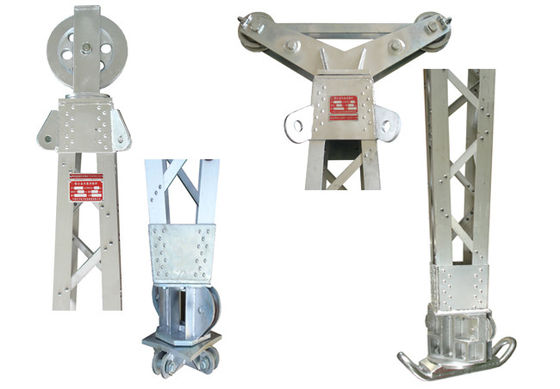 Aluminum Alloy Electrical Gin Pole Tower Erection Tools
