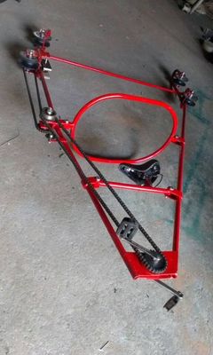 400mm 500mm Overhead Line Inspection Trolleys 1KN