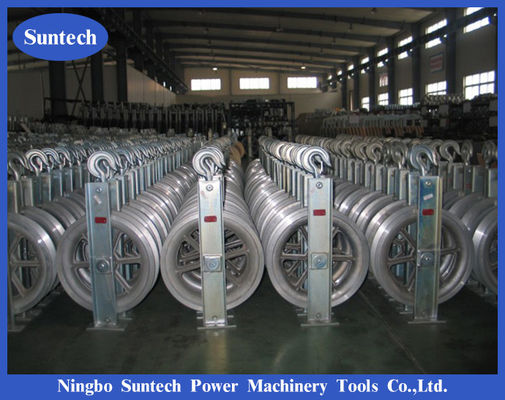 Power Construction Works ACSR Conductor Stringing Pulley Block