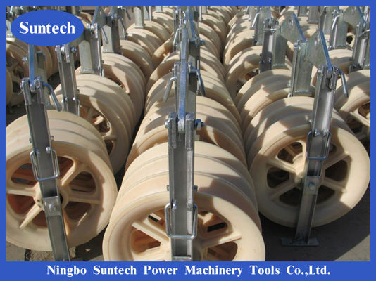 20KN Mc Nylon 660mm Large Diameter Stringing Pulley Blocks