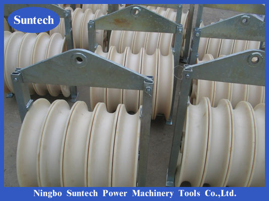 916mm Bundled Conductor Stringing Pulley Blocks For Overhead Line