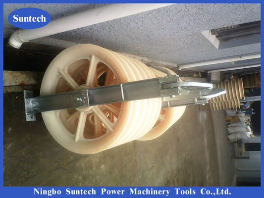 916mm Bundled Conductor Stringing Pulley Blocks For Overhead Line