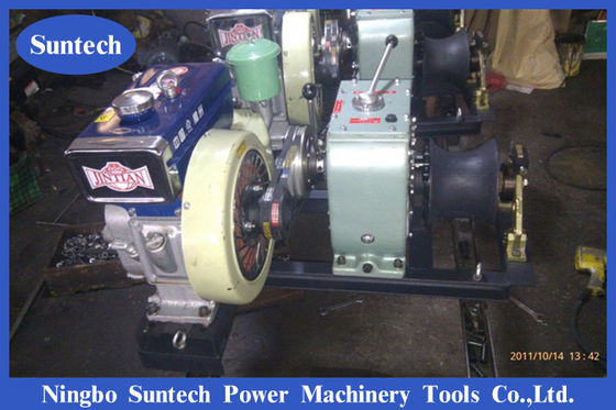 ISO Approved 4.1kw 30KN 5T Powered Winch Electric Cable Puller