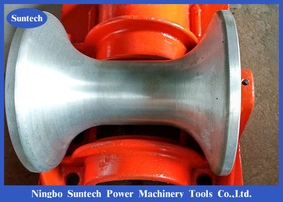 10.5Kg Galvanzied Frame Cable Laying Roller , Cable Pulling Rollers