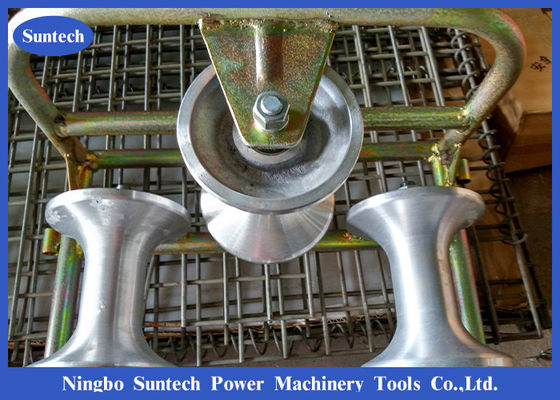 Aluminum Rollers Stringing 200mm Heavy Duty Cable Rollers