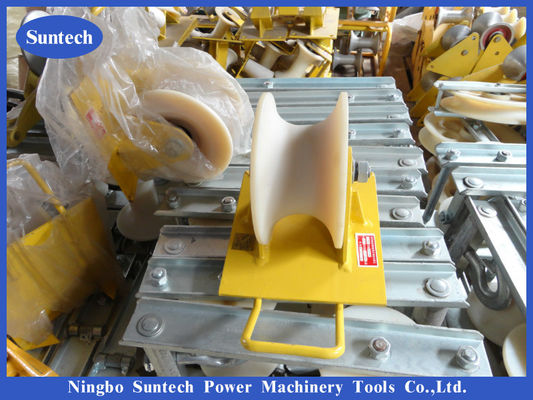 9.8kg Protecting Cable Manhole Roller With Aluminum Wheel