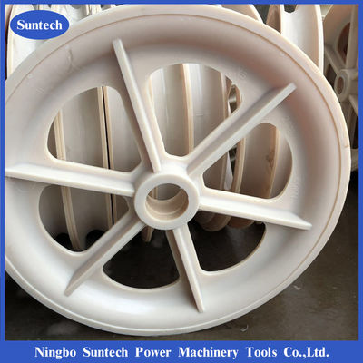 660mm Overhead Line MC Nylon Sheaves For Conductor Stringing Blocks