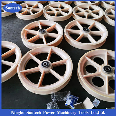 660mm Overhead Line MC Nylon Sheaves For Conductor Stringing Blocks