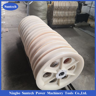 OEM ODM 660x100mm Transmission Line Nylon Sheaves For Conductor Stringing Blocks