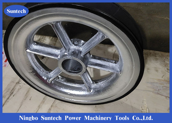 Aluminum Sheave Rubber Lined Conductor Stringing Blocks