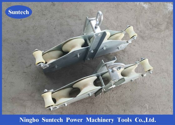 Optical Fiber Cable Pulley Block 10KN OPGW Quadrant Block Combined Type SHZHD10