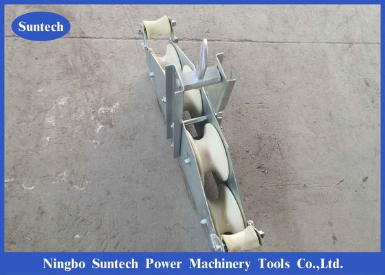 Four Wheels Optical Fiber Combined Stringing Block Pulley Opgw Stringing Tools