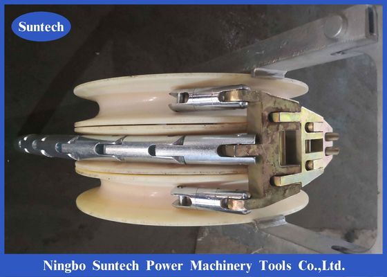 Running Head Boards Transmission Line Conductor For Pulley Stringing Blocks